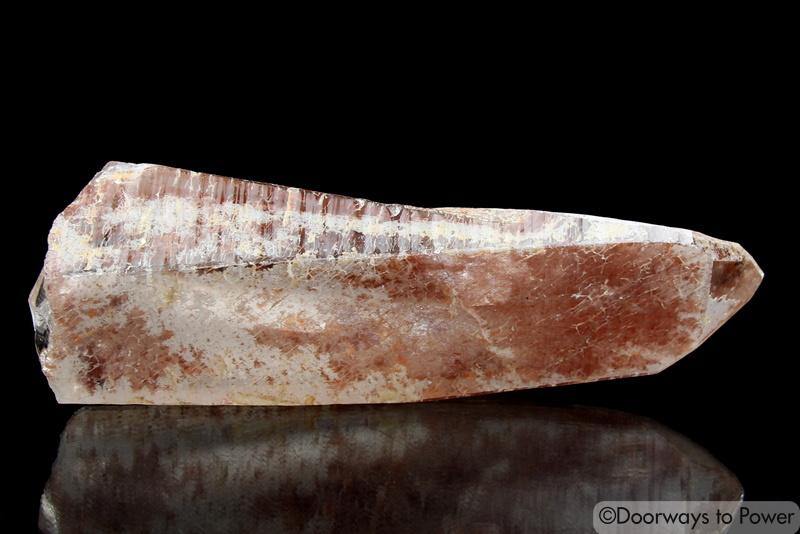Scarlet Temple Starbary Lightning Strike Lemurian Quartz Crystal