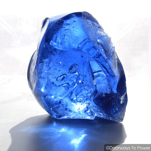 Original Lady Nellie Blue Monatomic Andara Crystal 'Heart' Rare & Special 