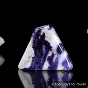 Violet Flame Opal Polished & Tumbled Stone Crystal