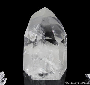 Clear Phantom Manifestation Quartz Crystal Point 'Master Crystal'