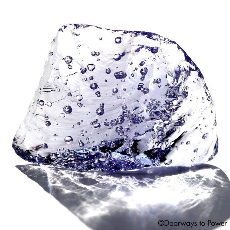 Ascendant Lilac Andara Crystal 'Divine Presence & Spiritual Light"