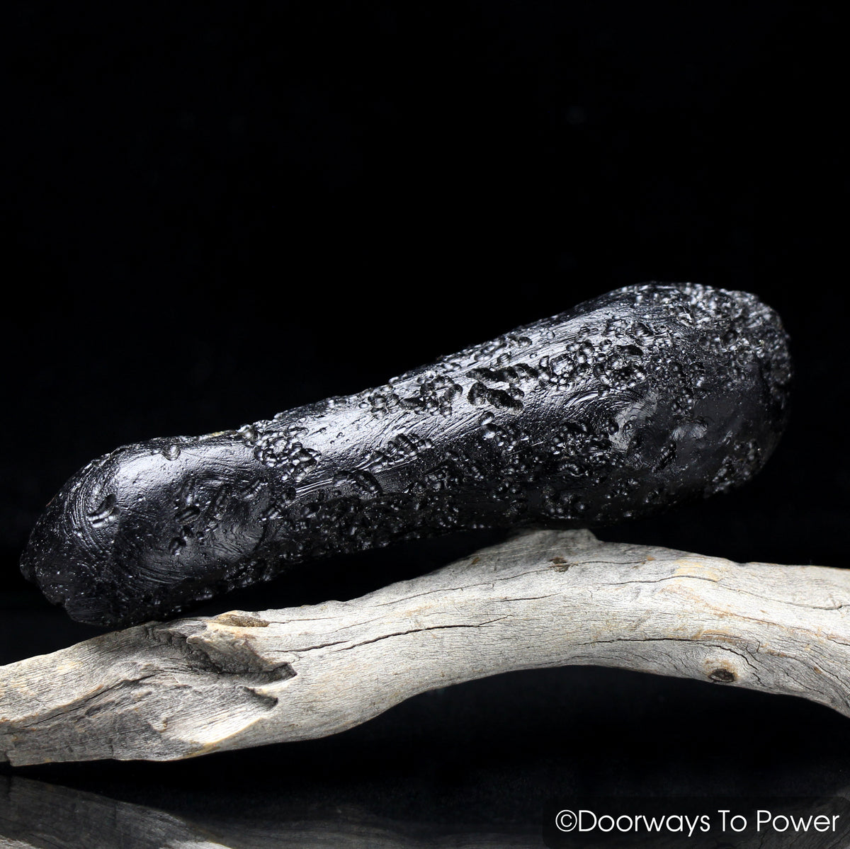 Tibetan Tektite Specimen Synergy 12 Stone