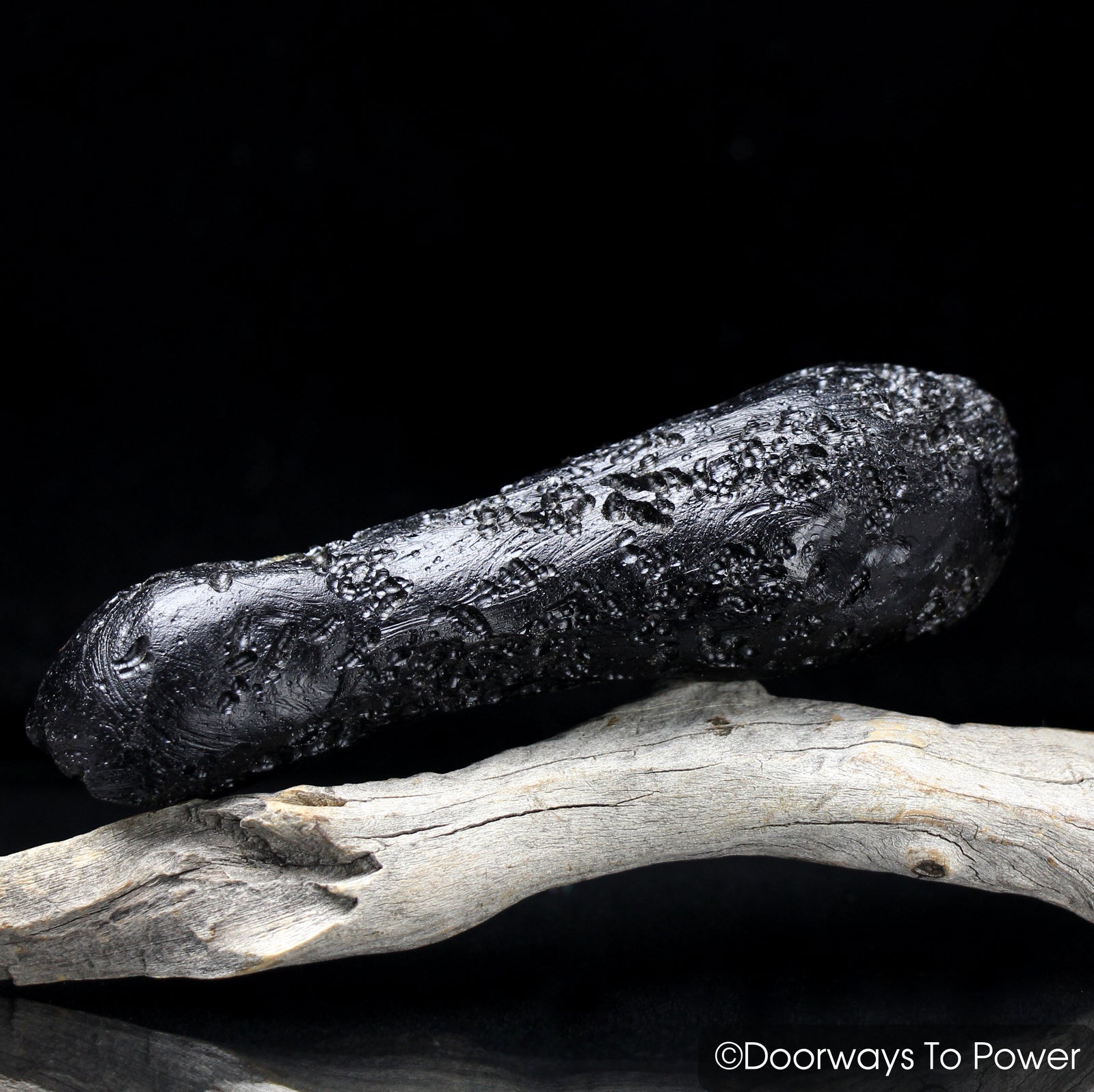 Tibetan Tektite Specimen Synergy 12 Stone