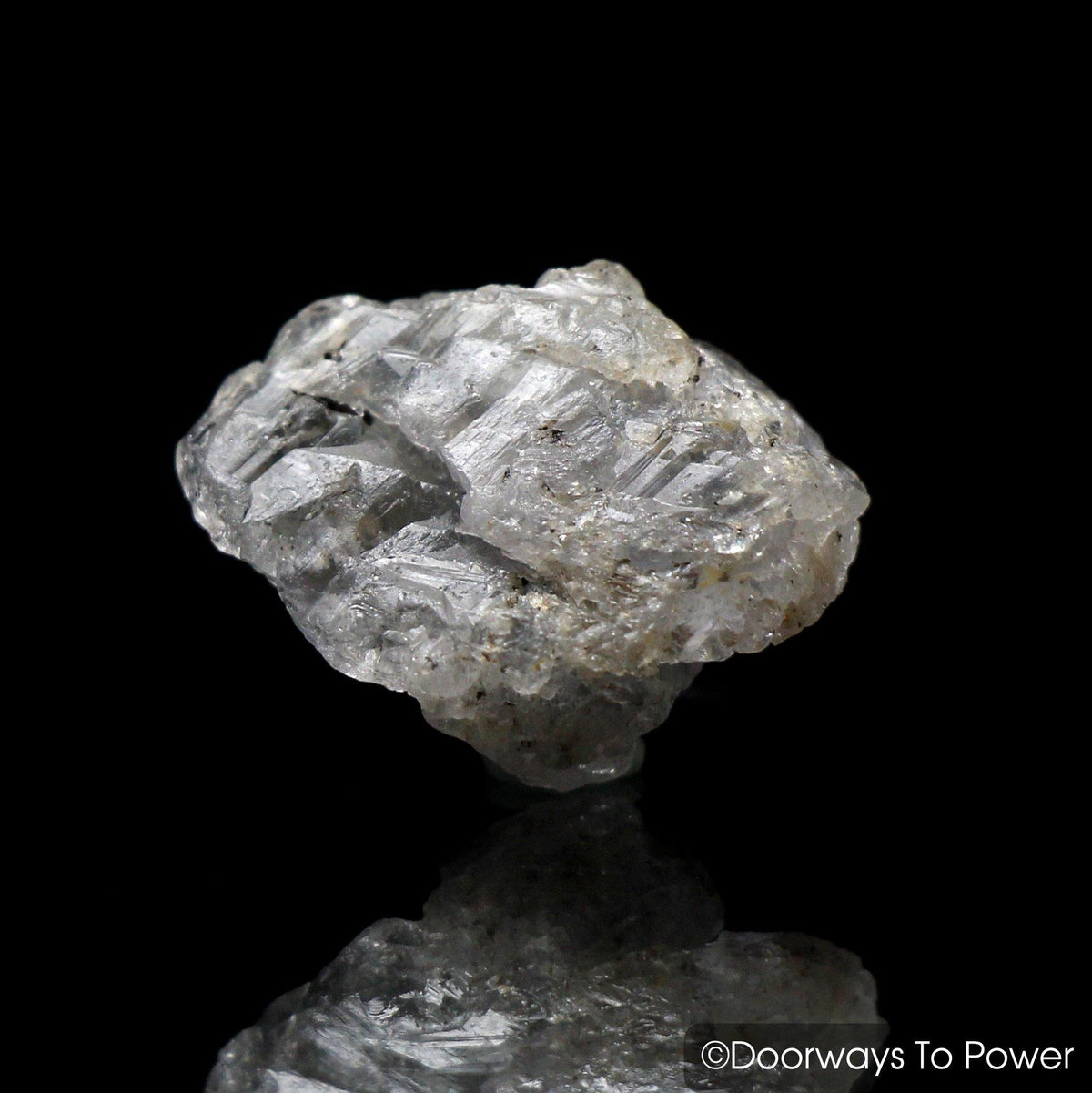 Herderite African Grey Crystal & Synergy 12 Ascension Stone