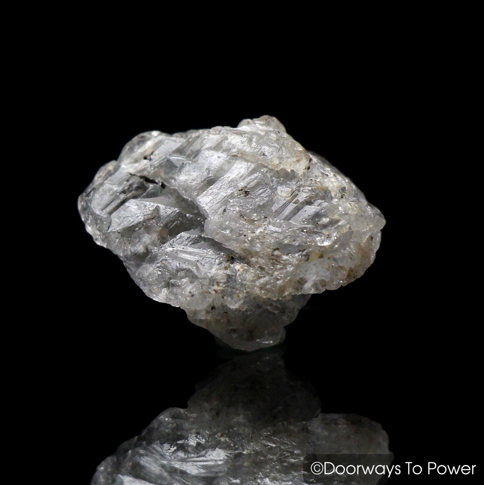 Herderite African Grey Crystal & Synergy 12 Ascension Stone