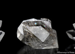 Herkimer Diamond DT Record Keeper Twin Crystal