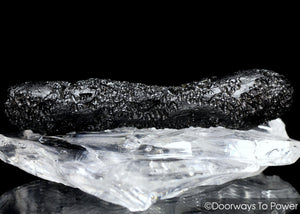 Tibetan Tektite Specimen & Synergy 12 Stone