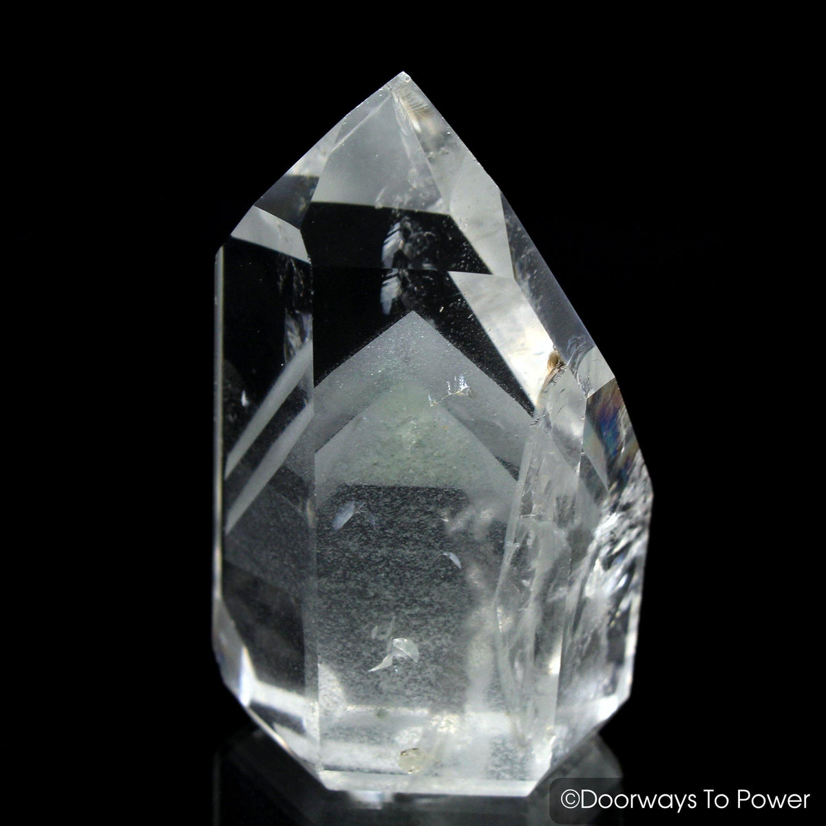 White Phantom Quartz Casa Crystal Point