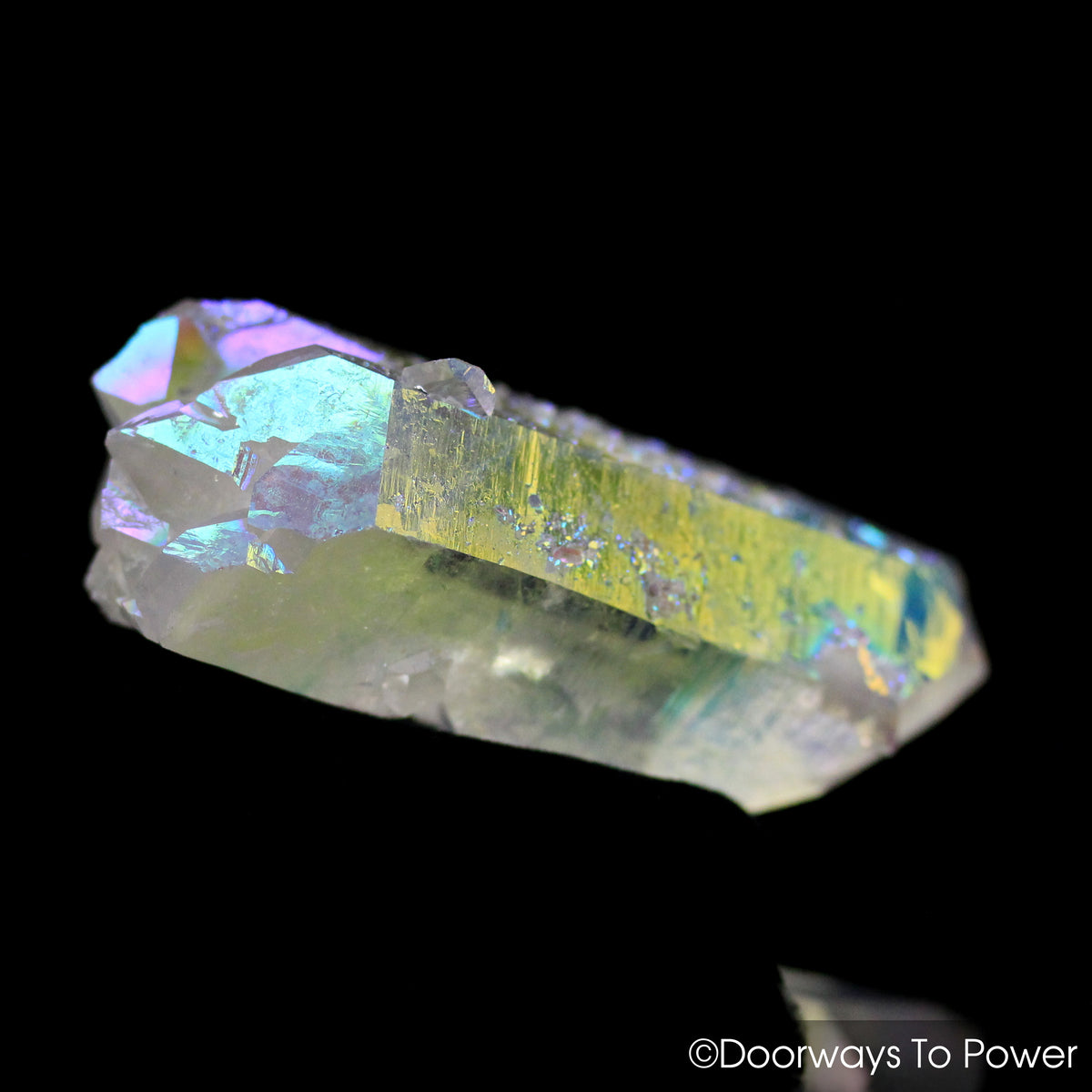 Angel Aura Lemurian Seed Quartz Master Record Keeper ET Crystal