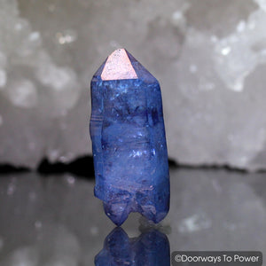 Himalayan Quartz Crystal Tanzan Aura Record Keeper Twin Crystal