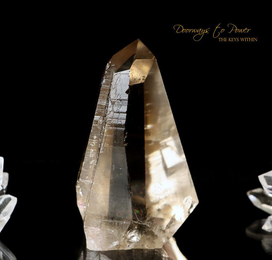 Golden Lemurian Light Language Crystal 9D