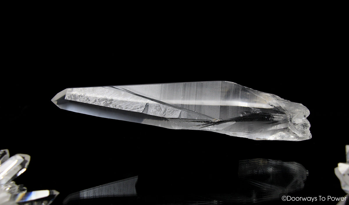 Lemurian Light Quartz Dow Crystal Laser Wand w/ Record Keepers 'Sword of Light'