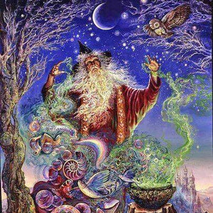 Merlin Purple Andara Crystal 'Alchemist' Between Worlds
