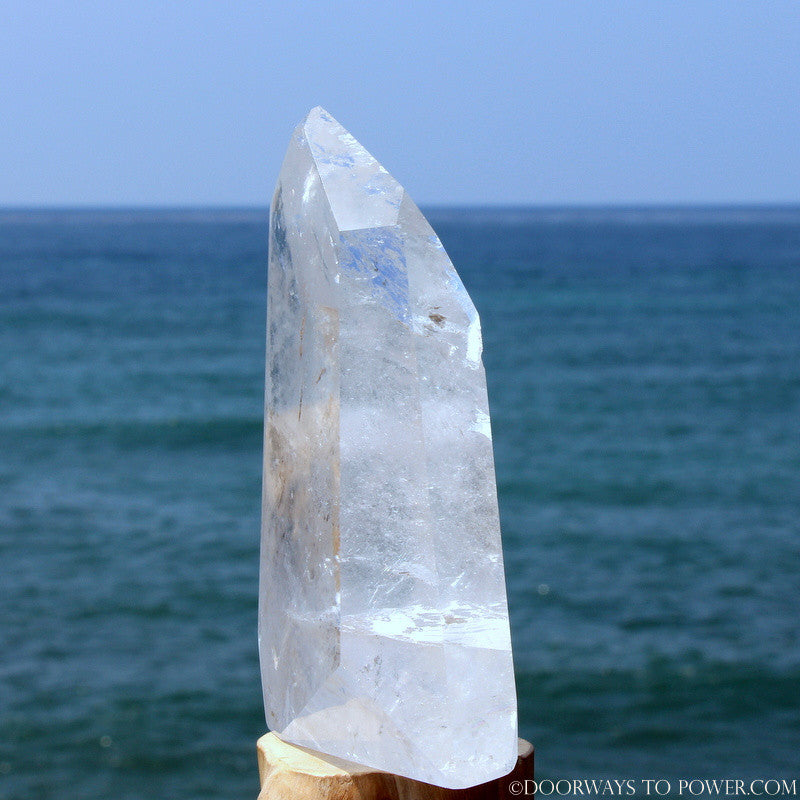 7" John of God Quartz Casa Crystal Altar Stone 3 lbs