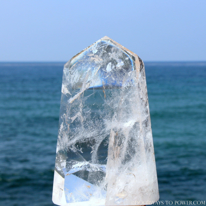 7" John of God Quartz Casa Crystal Altar Stone 3 lbs