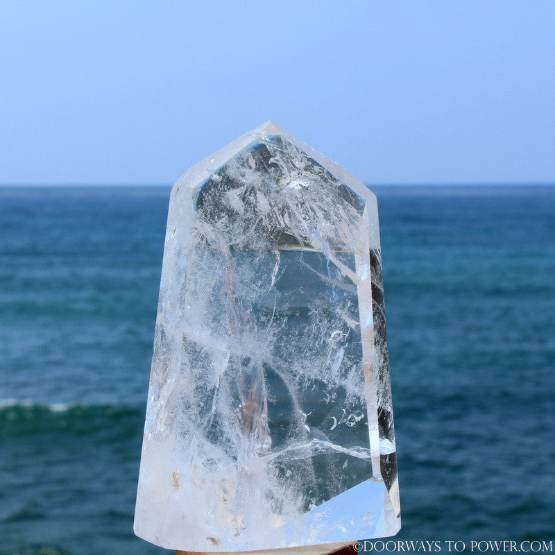 7" John of God Quartz Casa Crystal Altar Stone 3 lbs