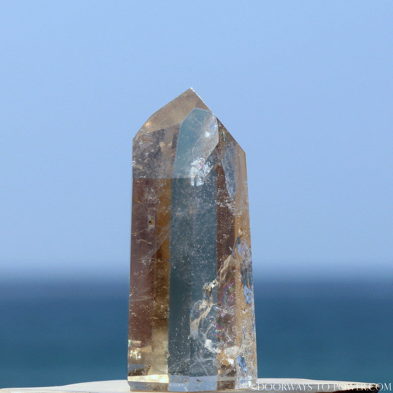 JOHN of GOD Citrine Abundance Stone Crystal