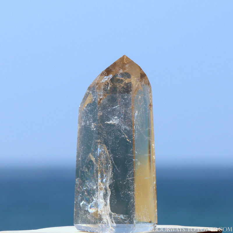 JOHN of GOD Citrine Abundance Stone Crystal