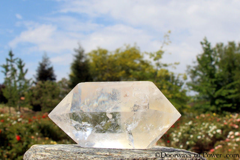 3.3" Double Terminated John of God  Casa Healing Crystal