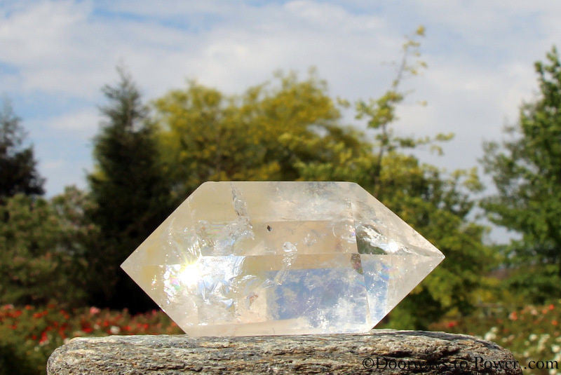 3.3" Double Terminated John of God  Casa Healing Crystal