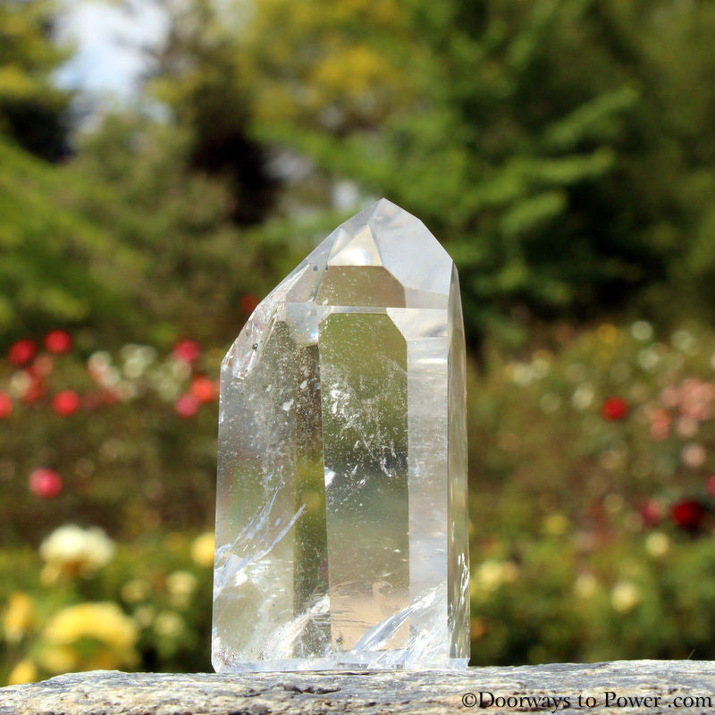 John of God Temple Heart Dow Quartz Point Casa Energy Crystal