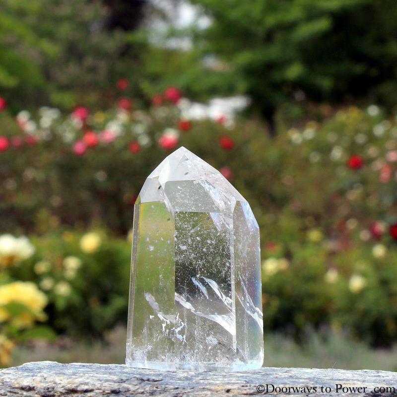 John of God Temple Heart Dow Quartz Point Casa Energy Crystal