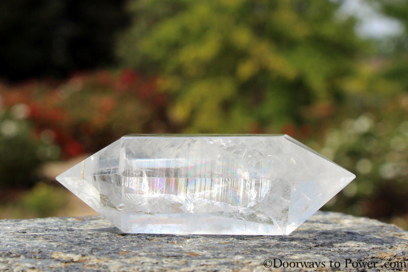 Powerful Double Terminated John of God Casa Quartz Crystal