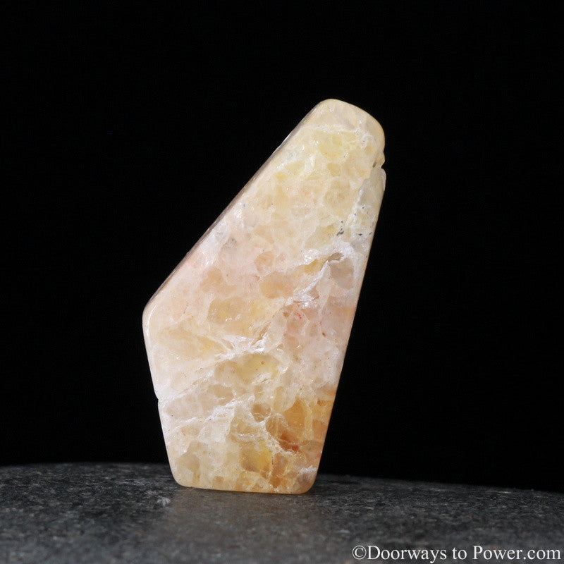 Himalaya Gold Azeztulite Gemstone Polished Azozeo Super Activated