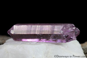 Rose Aura Lemurian Seed Time Link Crystal