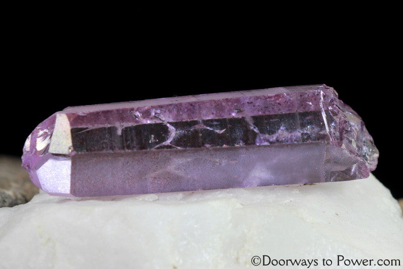 Rose Aura Lemurian Seed Time Link Crystal