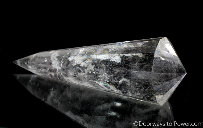 Rare 6.75" John of God 12 Sided Vogel Crystal Healing Wand