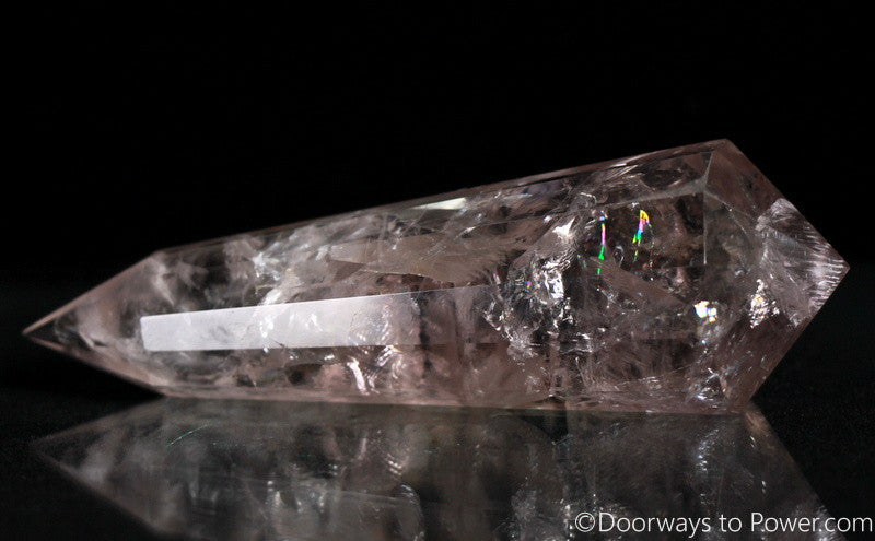 Powerful 4.2" John of God Amethyst 12 Sided Vogel Healing Wand