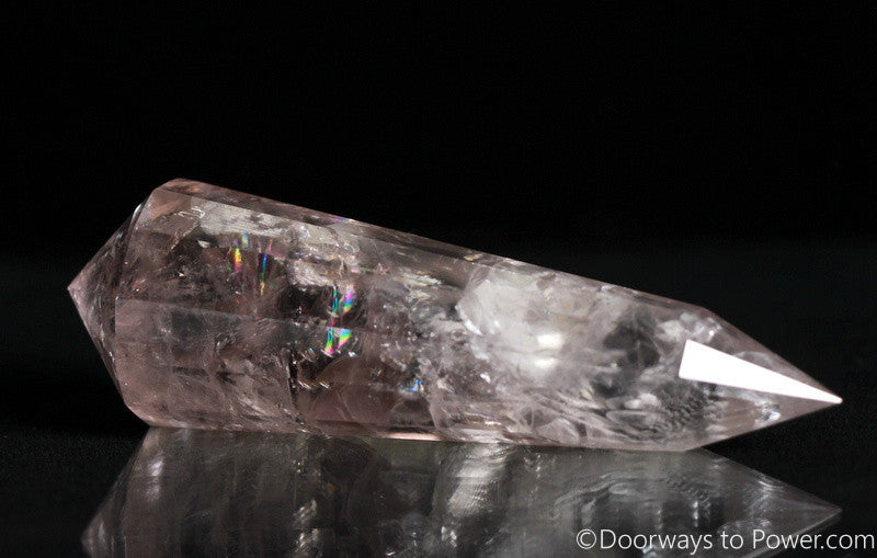 Powerful 4.2" John of God Amethyst 12 Sided Vogel Healing Wand