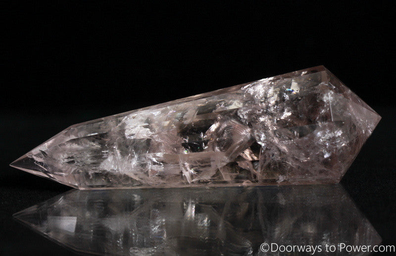 Powerful 4.2" John of God Amethyst 12 Sided Vogel Healing Wand