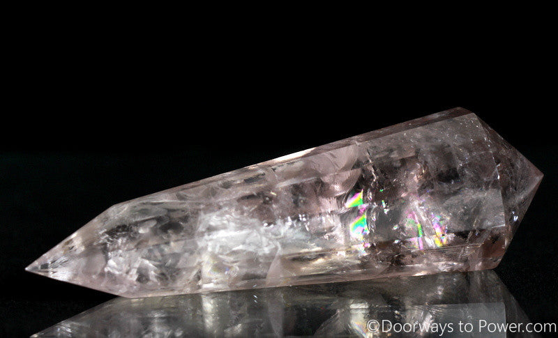 Powerful 4.2" John of God Amethyst 12 Sided Vogel Healing Wand