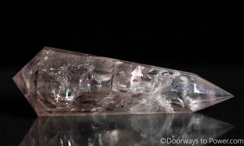 Powerful 4.2" John of God Amethyst 12 Sided Vogel Healing Wand