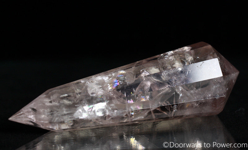 Powerful 4.2" John of God Amethyst 12 Sided Vogel Healing Wand