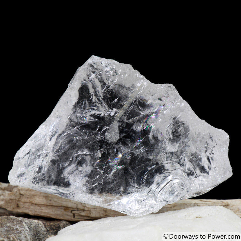 Satyaloka Azeztulite Azozeo Super Activated Synergy 12 Crystal Altar Stone