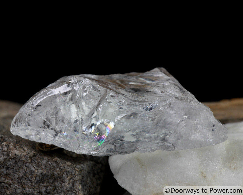 Satyaloka Azeztulite Azozeo Super Activated Synergy 12 Crystal Altar Stone