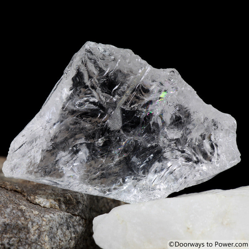 Satyaloka Azeztulite Azozeo Super Activated Synergy 12 Crystal Altar Stone