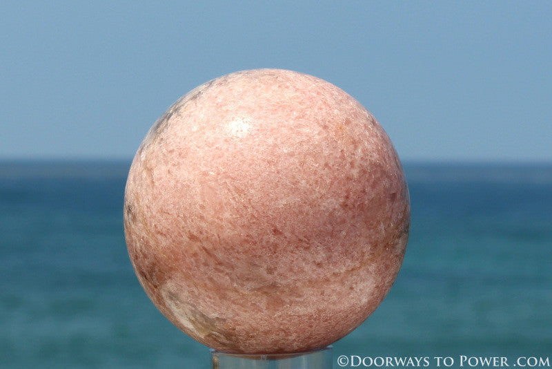 2.98" Beautiful Australian Kunzite Polished Sphere Reserved for Mari