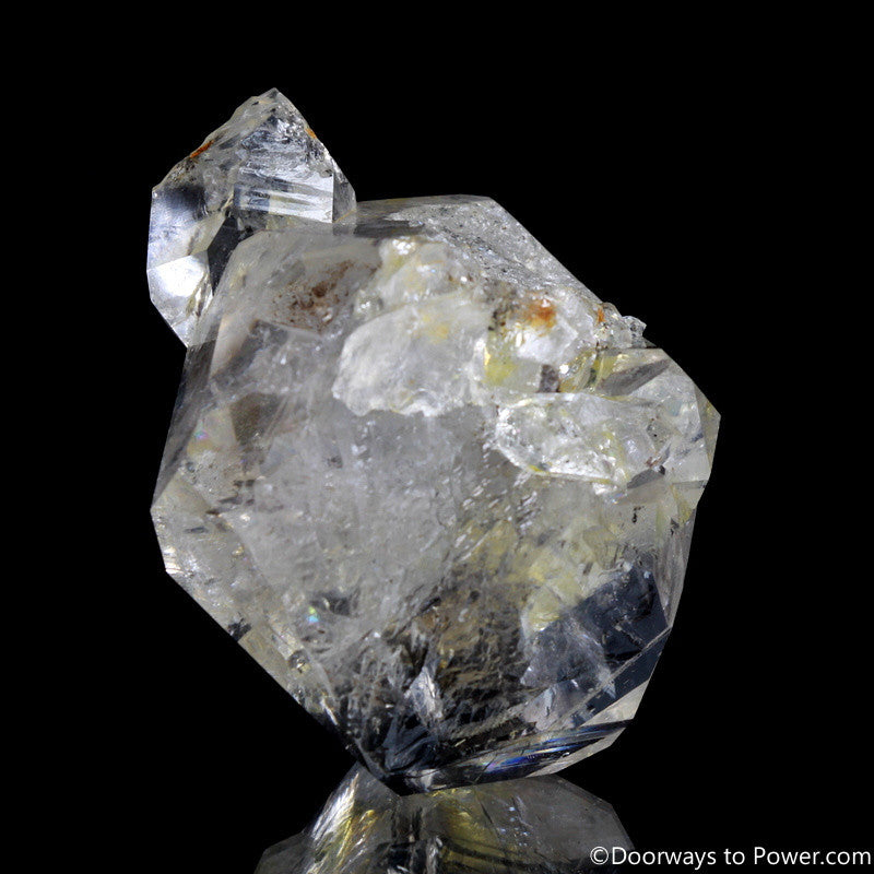 Rare 2.3" Herkimer Diamond Pleiadian Starbrary Channeling Record Keeper Crystal