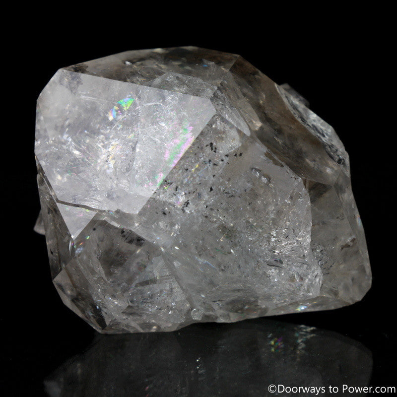 Rare 2.6" Herkimer Diamond Master Initiation Channeling Record Keeper Crystal