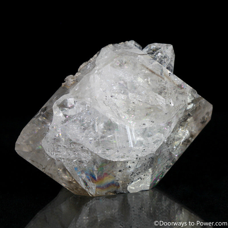 Rare 2.6" Herkimer Diamond Master Initiation Channeling Record Keeper Crystal