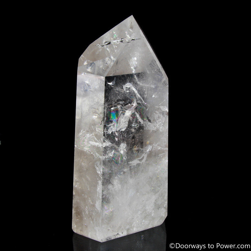 5.7" John of God Quartz Casa Master Dow Devic Temple Time Link Crystal