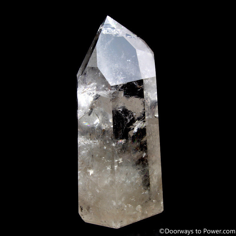 5.7" John of God Quartz Casa Master Dow Devic Temple Time Link Crystal
