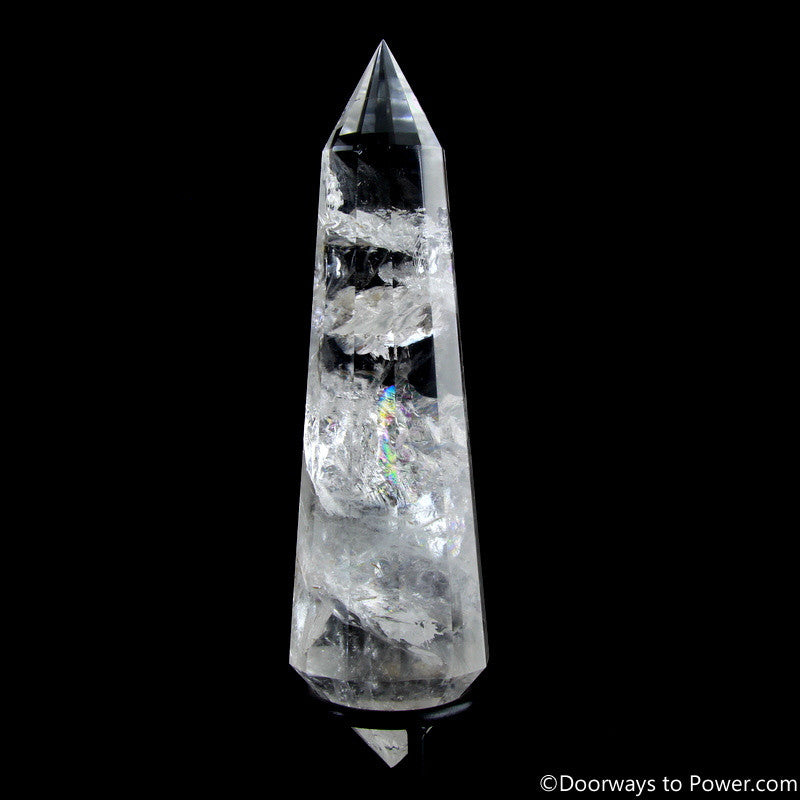 Rare 8" John of God 12 Sided Vogel Crystal Healing Wand