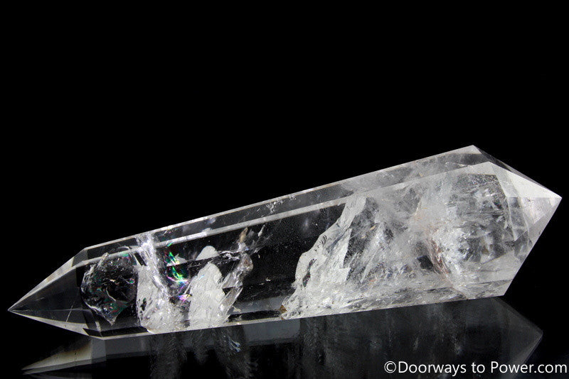 Rare 8" John of God 12 Sided Vogel Crystal Healing Wand