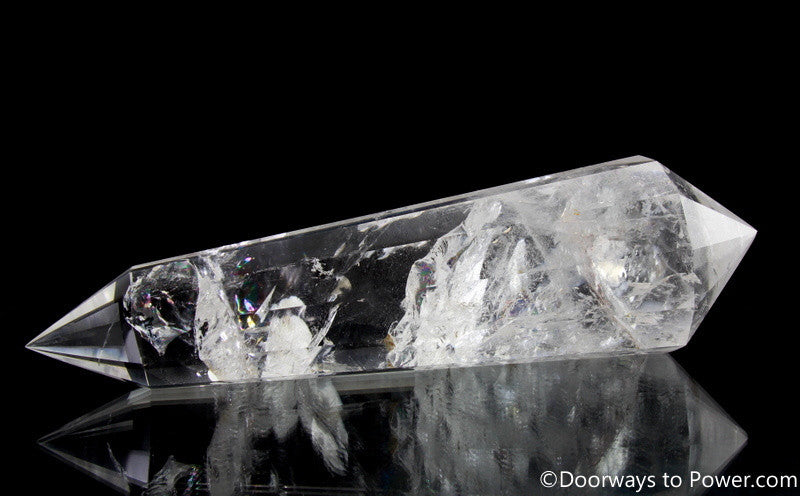 Rare 8" John of God 12 Sided Vogel Crystal Healing Wand