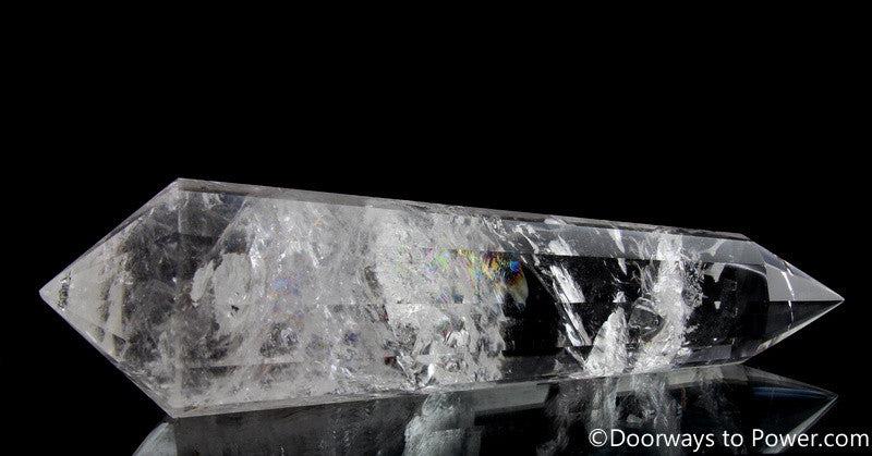 Rare 8" John of God 12 Sided Vogel Crystal Healing Wand